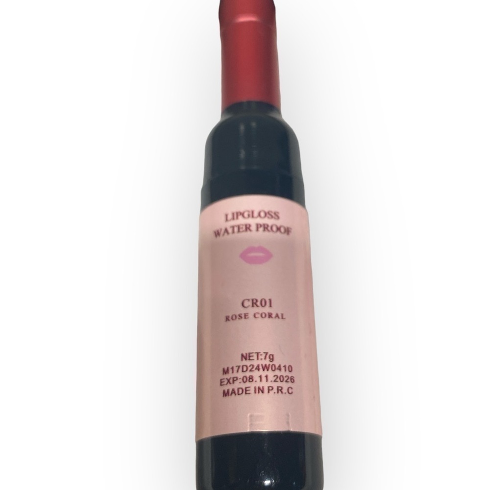 SOLD Man Zi Miao Wine Lip Tint Rose Coral